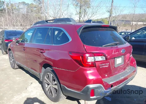 2018 Subaru Outback 2.5I Limited z USA, uszkodzony, nr VIN 4S4BSANCXJ3364319